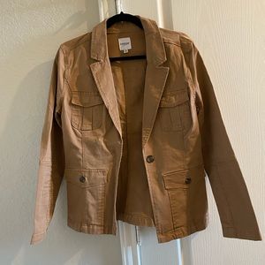Kensie Blazer Jacket Camel color Small